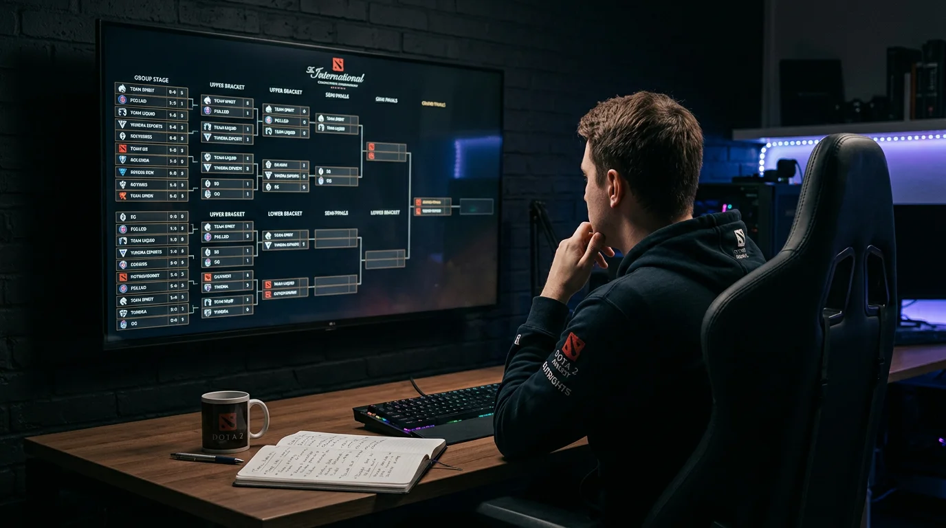 Apuestas a largo plazo y outright en torneos de Dota 2