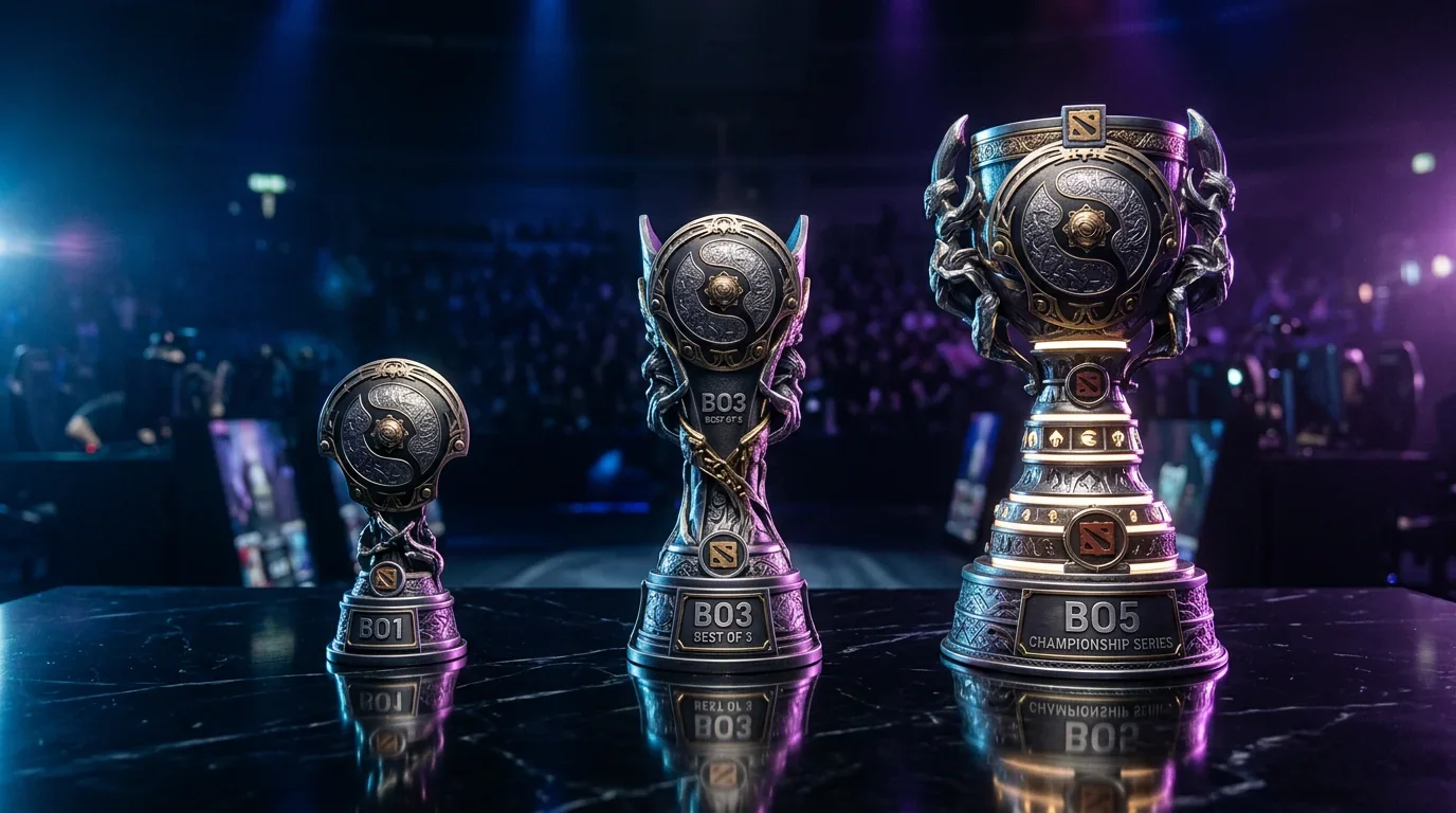 Apuestas según formato Bo1, Bo3 y Bo5 en Dota 2