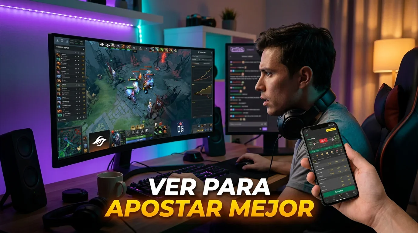 Streaming de partidos de Dota 2 para apostadores